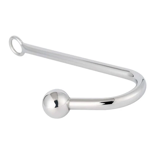 Smooth Toy Hook Metal Sex Anal AllNight 3294 0706